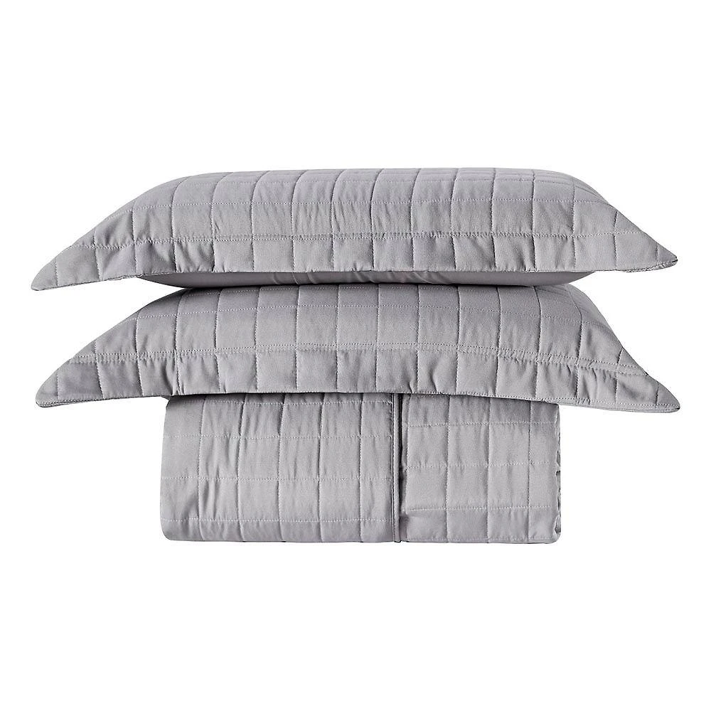 Kit Cobre Leito Milano King Micropercal 300 Fios Matelado Cinza Casa Scarpa