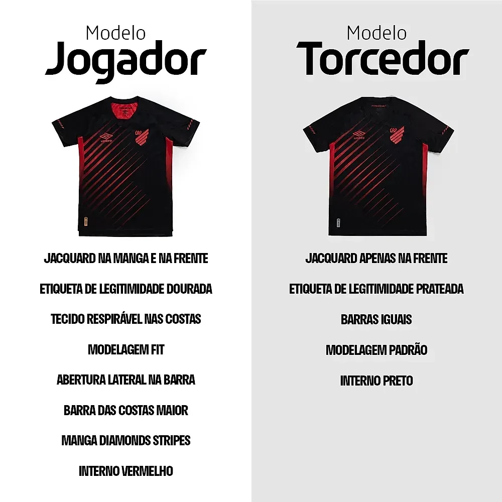 Camisa Masculina Athletico Jogador Oficial 3 2026 TAM 2G