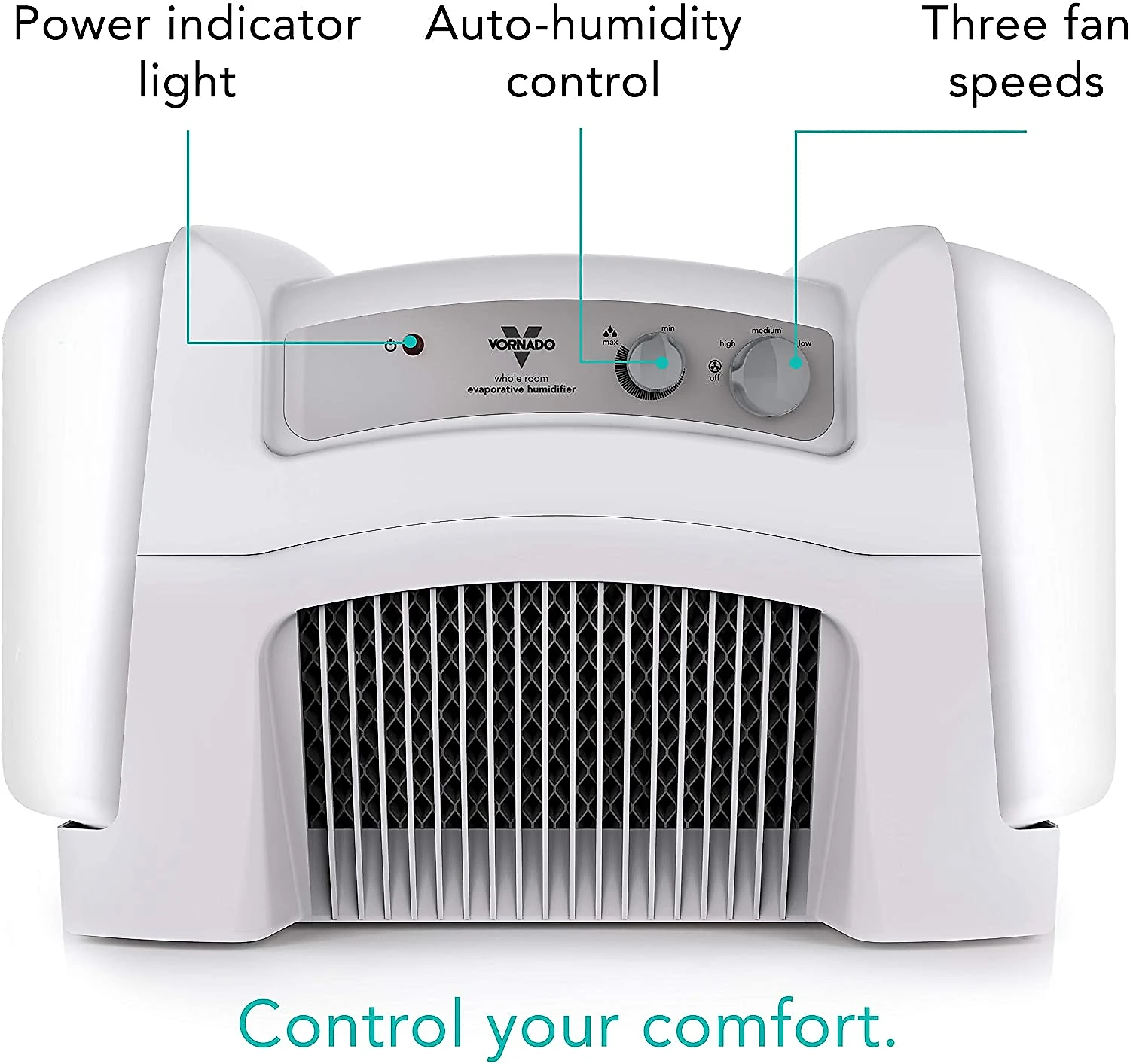 Umidificador Vornado Evap40 de 12 litros com 3 velocidades