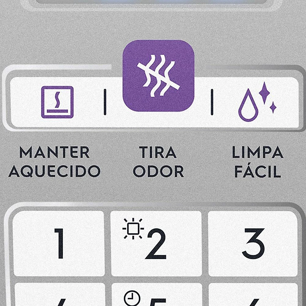 Micro-ondas Electrolux 34 Litros 10 Níveis de Potência MEO44 Branca - 110V