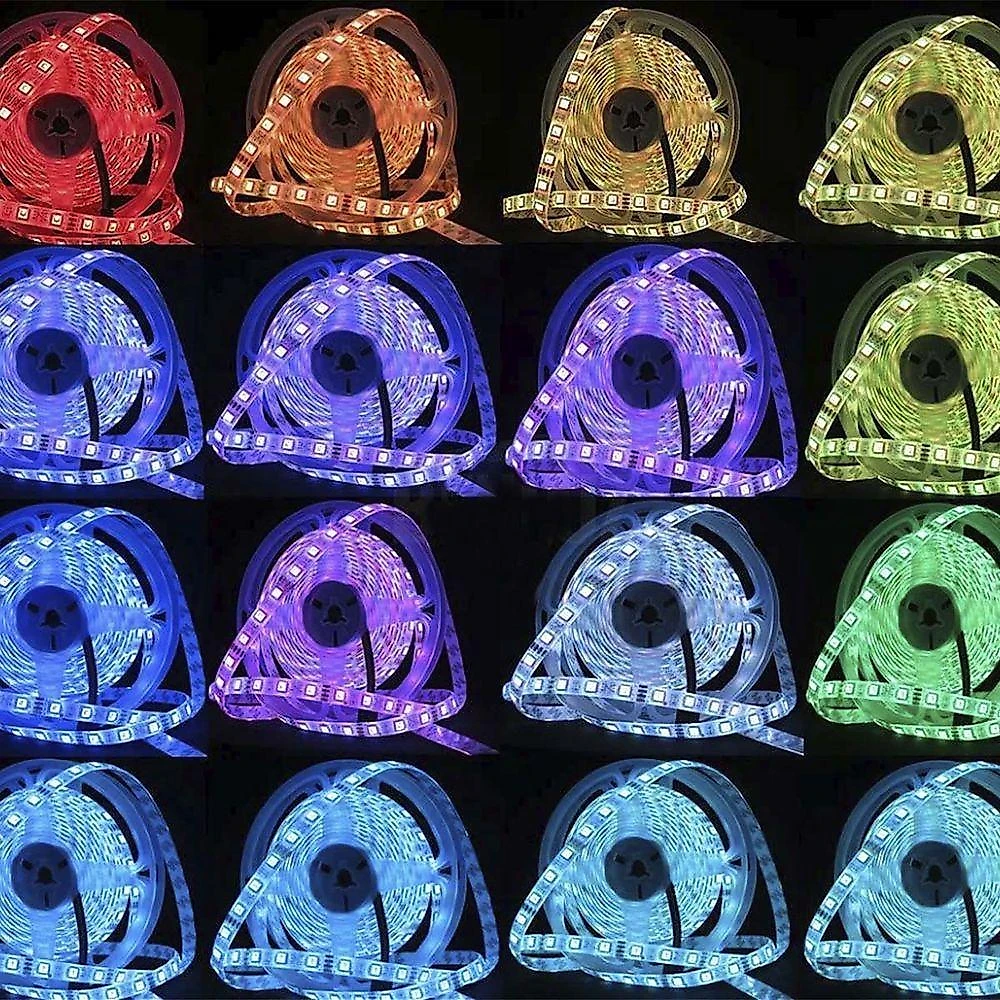 Fita De Led Rgb 5 Metros Natal Ornamentaçao Controle Wireless (ja80513)