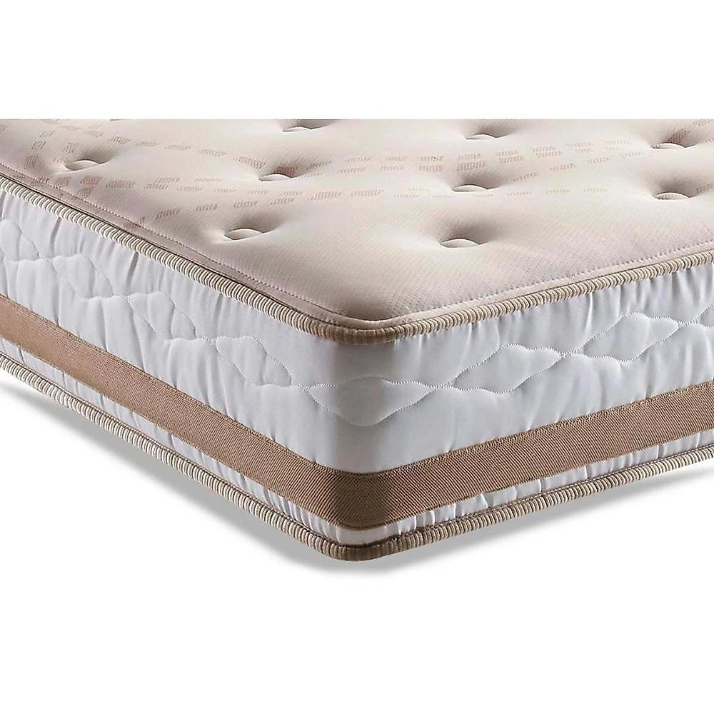 Cama Box Baú Casal: Colchão Molas Masterpocket Ensacadas Herval Maxspring Spain + Base Crc Suede Brown (138x188)