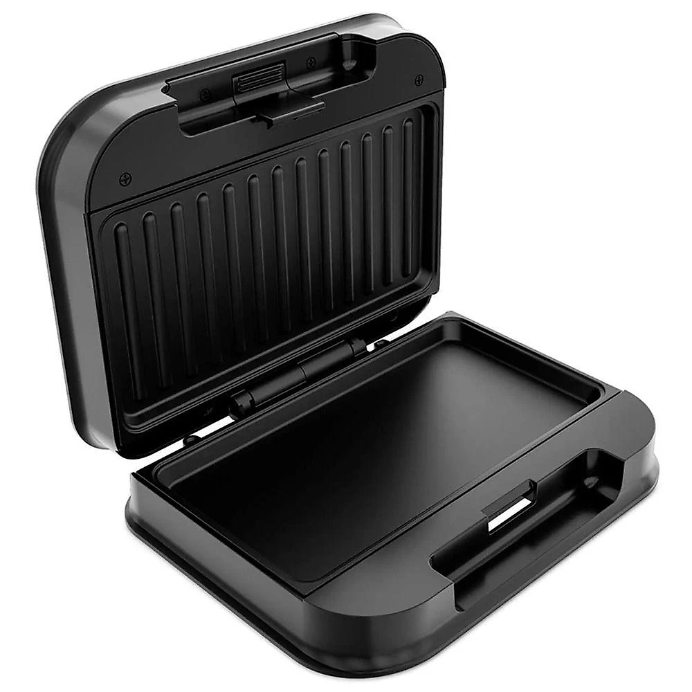 Sanduicheira Grill Britânia BGR25B 2 em 1 Antiaderente 750W Preto Inox 110V