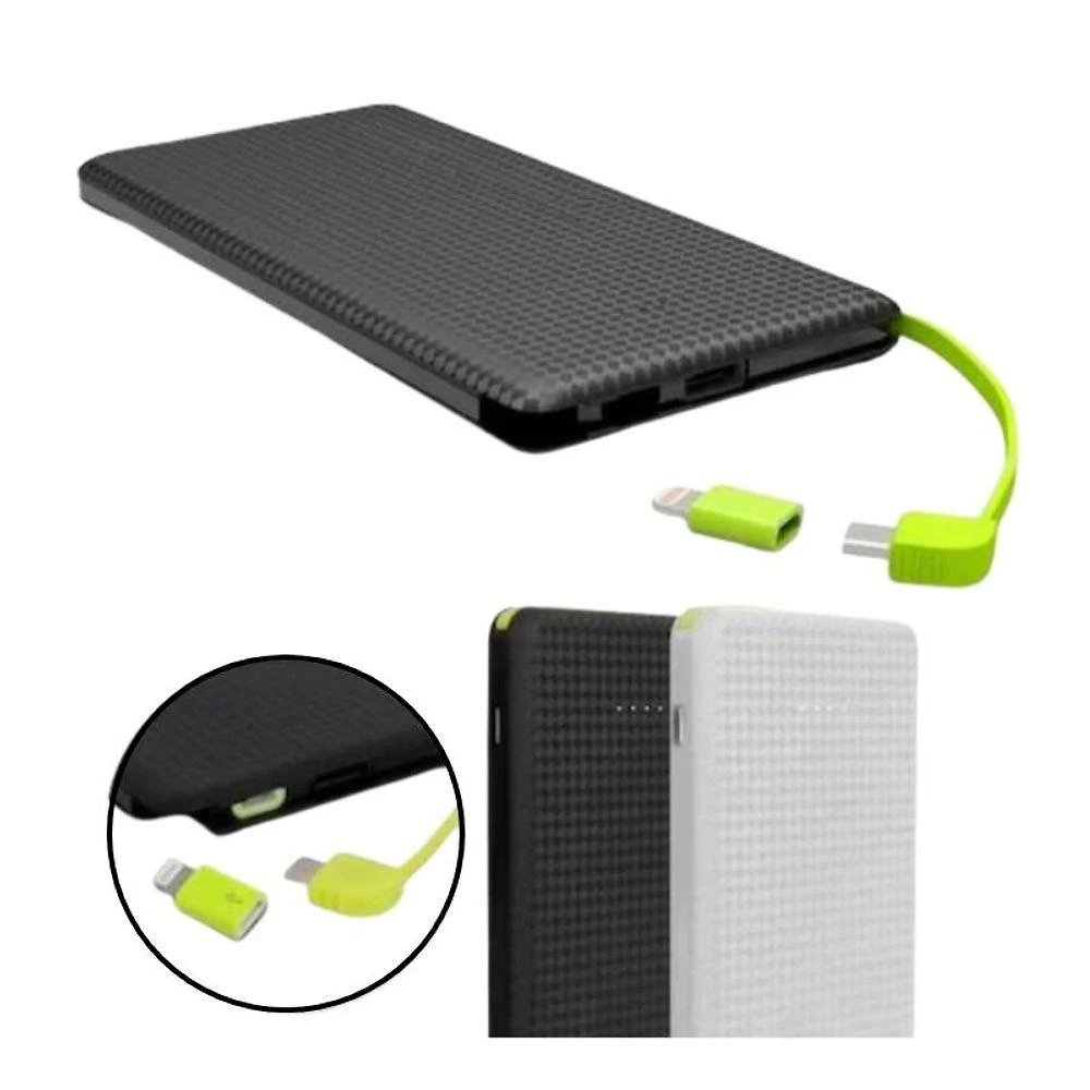 Power Bank 10.000 Mah Carregador Celular Android e Lightning 10000mAh Polímero