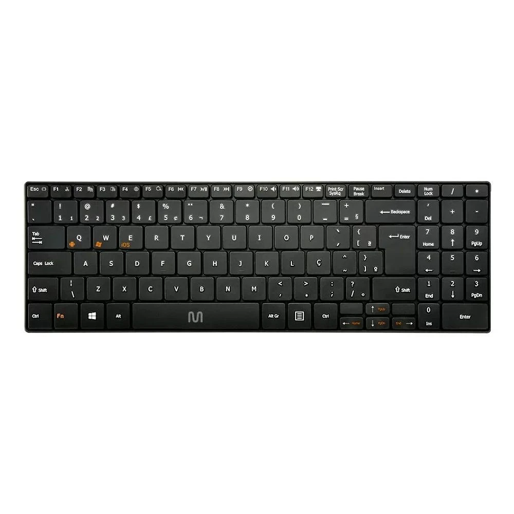 Miniatura Teclado Multilaser Slim Ts300 Sem Fio - Tc220