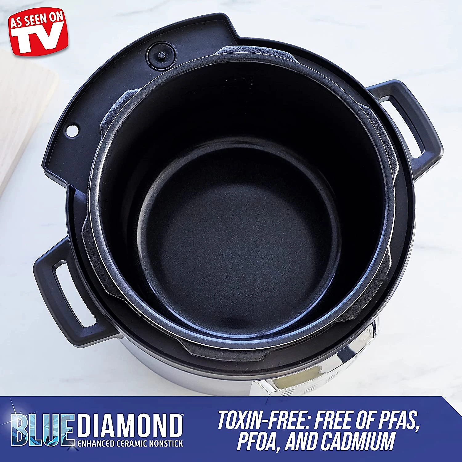 Blue Diamond Panela de Pressão 16 em 1 Capacidade 56L