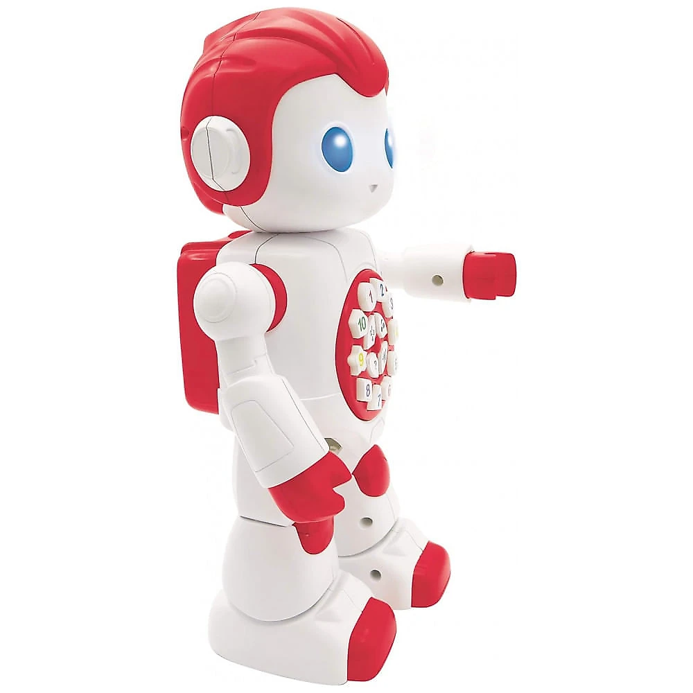 LEXiBOOK Powerman: O Primeiro Robô Interativo Inteligente para Aprendizado de Crianças que Dança, Toca Música, Realiza Quiz de Números, Formas e Cores LEXiBOOK Powerman: O Primeiro Robô Interativo Inteligente para Aprendizado de Crianças que Dança, Toca Música, Realiza Quiz de Números