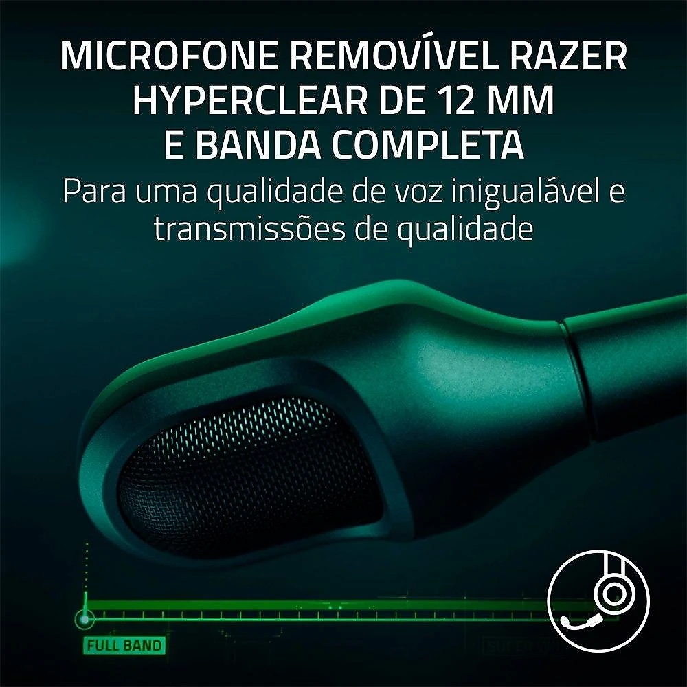 Headset Sem Fio Gamer Razer Blackshark V3 Pro, Edição Counter-Strike 2, ANC, Drivers 50mm, Preto - RZ04-05400800