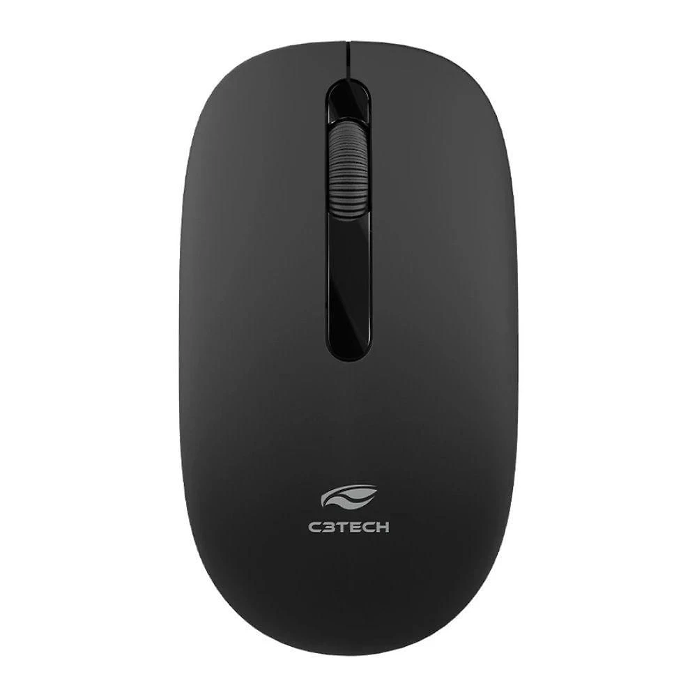 Mouse Sem Fio C3tech M-w15bk Preto