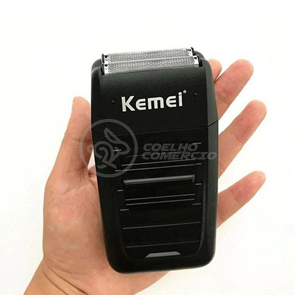 Maquina Barbear Kemei 1102 Bivolt Sem Fio Bivolt