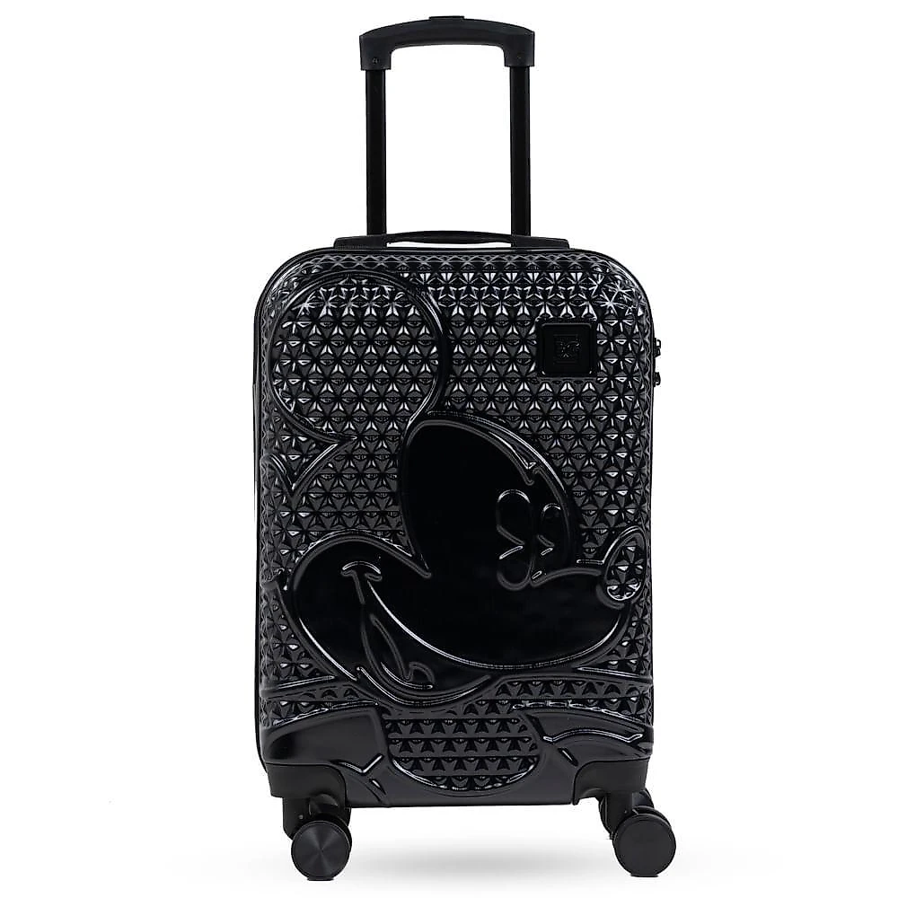 Mala de bordo 10 kg abs 4 rodas mickey epcot preta preto - p