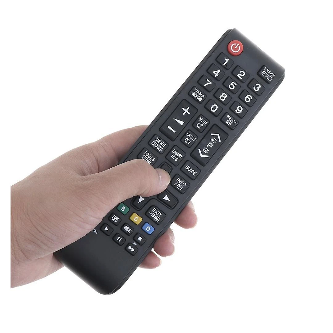 Miniatura Controle Universal Samsung Tv Smart Menu Rápido + Pilhas