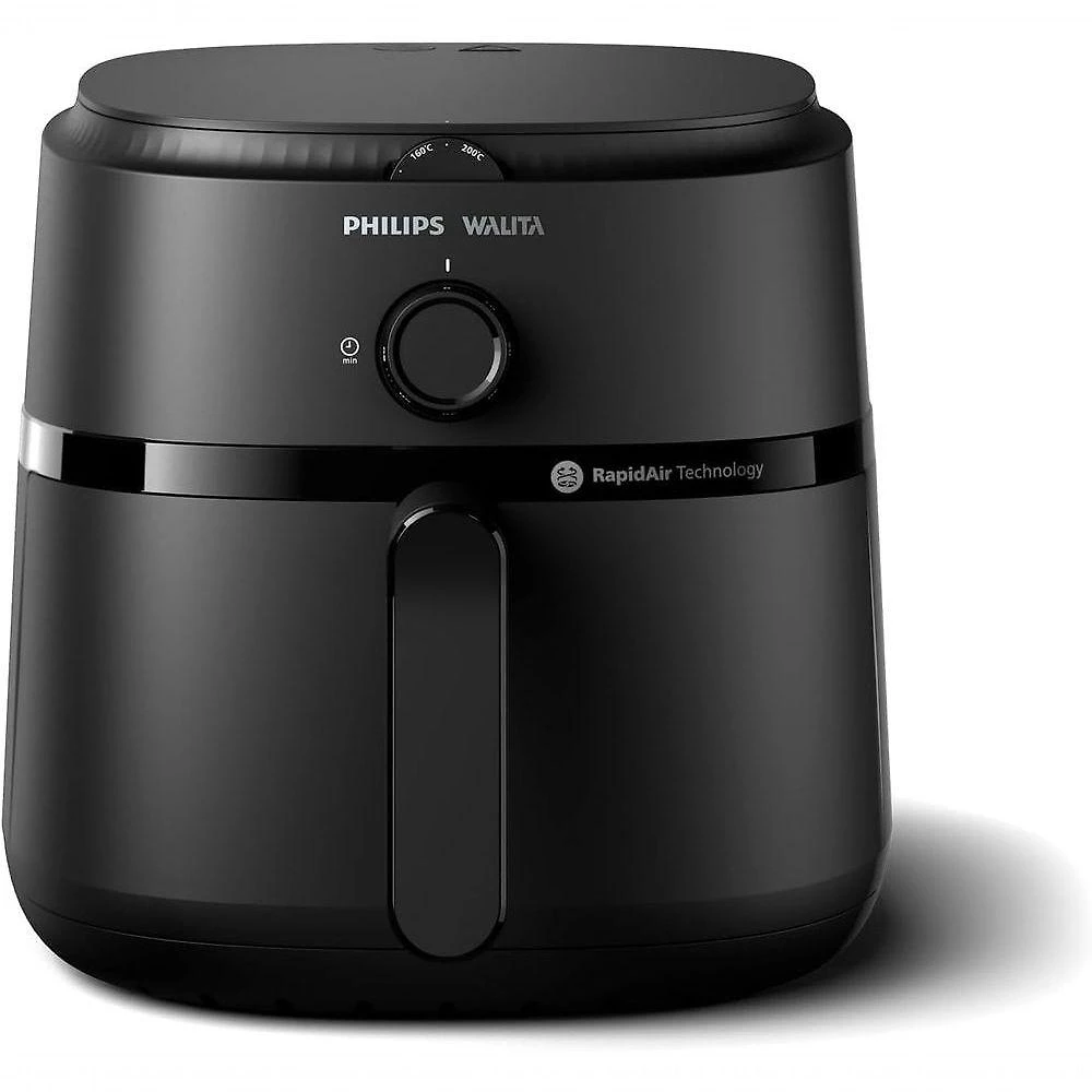 Fritadeira Air Fryer Philips Walita NA130 6,2L Cesto Antiaderente Preta 110V
