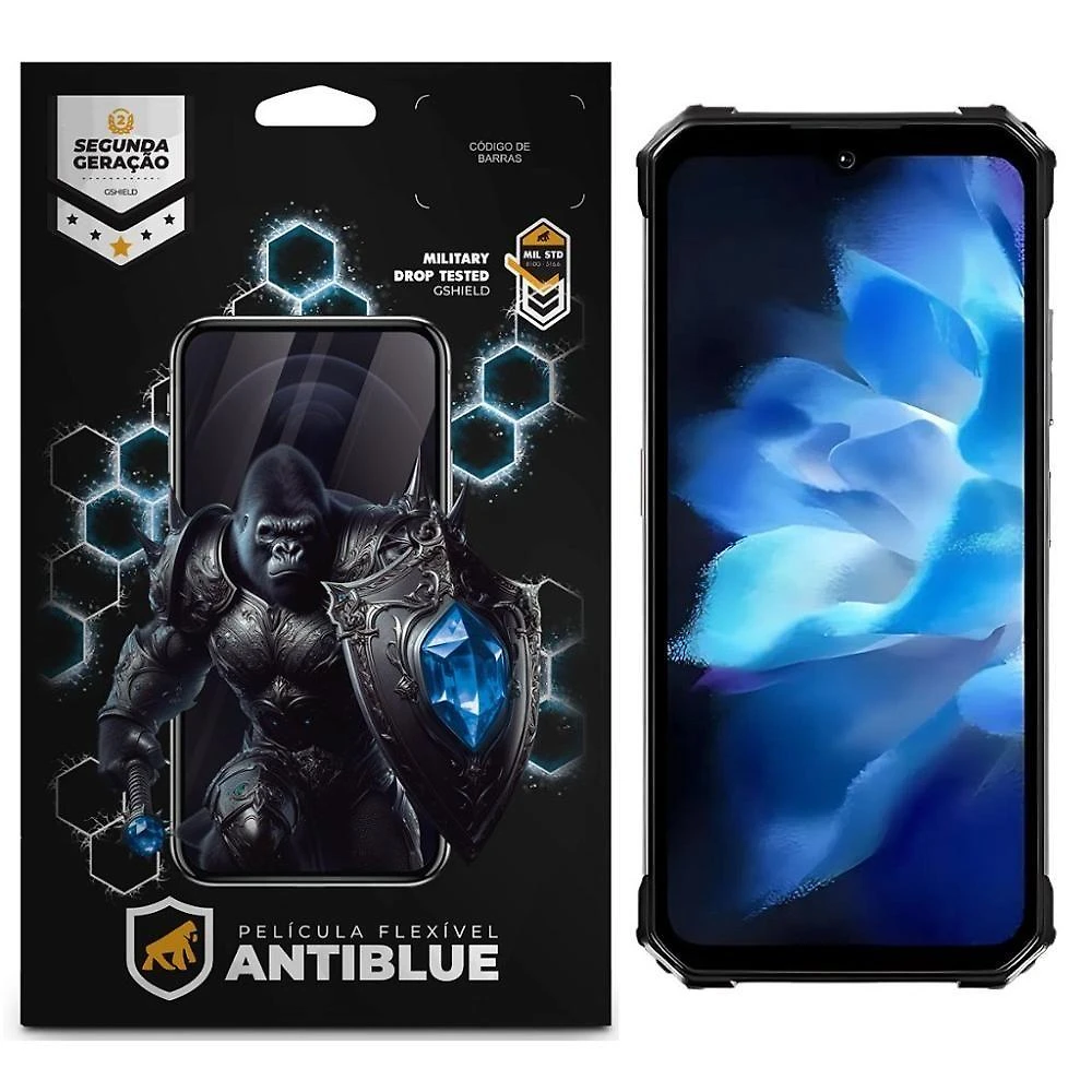 Película Gshield Antiblue para Oukitel WP26 - Bloqueia 99% da Luz Azul - 1 Unidade