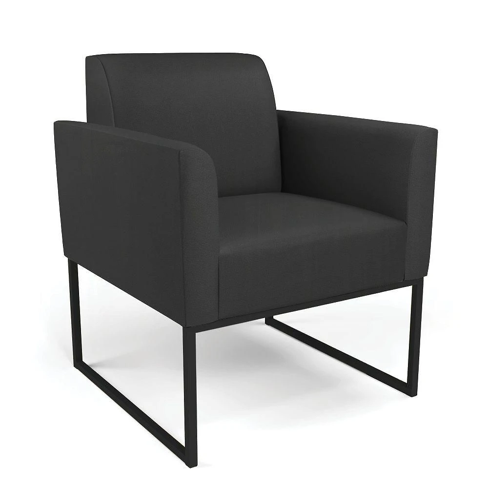 Poltrona Base Industrial Preto Marisa Corino D03 - D\'rossi Cor Preto