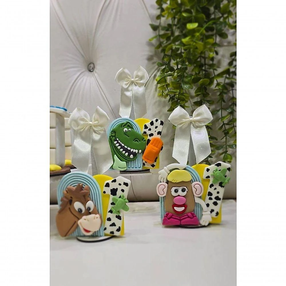 Cortador Kit Toy Story Plástico PLA 7CM 10 Modelos HB Formas