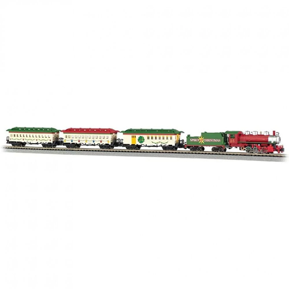 Bachmann 24017 Conjunto de Trem Trenzinho Eletrico Escala 1160 Vermelho