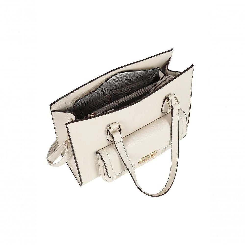Bolsa Feminina de Ombro Gash BS72941GA em PU Pequena 8,4L Bege para Uso Diário
