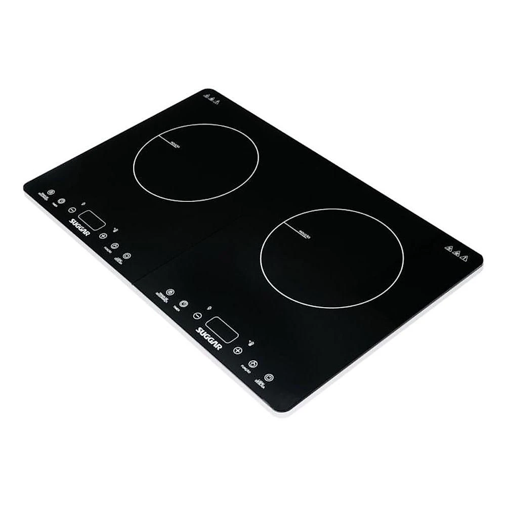 Cooktop Portátil De Indução 2 Zonas Preto 220V
