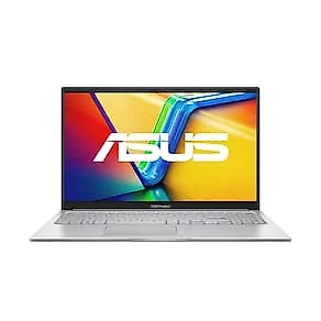 Notebook ASUS Vivobook 15 Core i5, 8GB RAM, 256GB SSD, Tela 15,6” FHD Windows 11, Cool Silver– X1504VA-NJ1738W