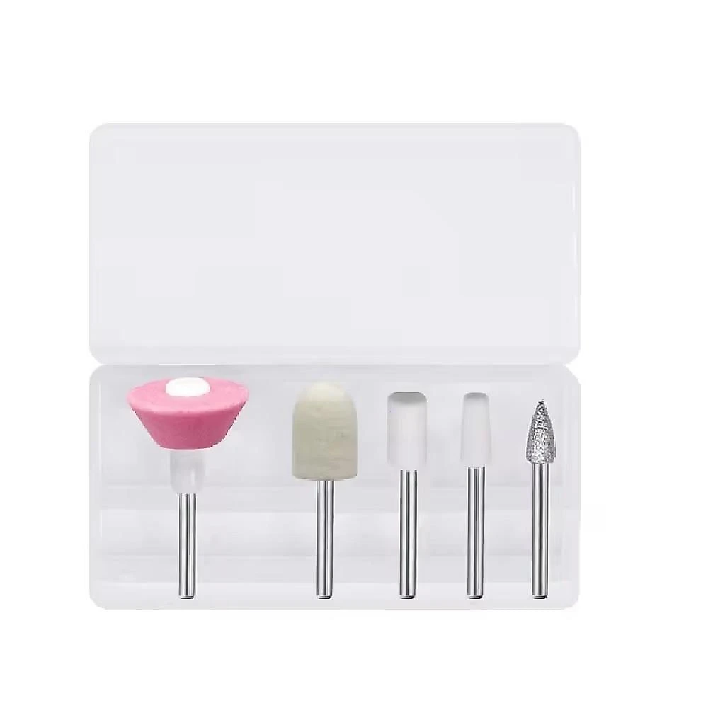 Kit Manicure Lixadeira Elétrica de Unhas Modelar e Polir Profissional Yeet