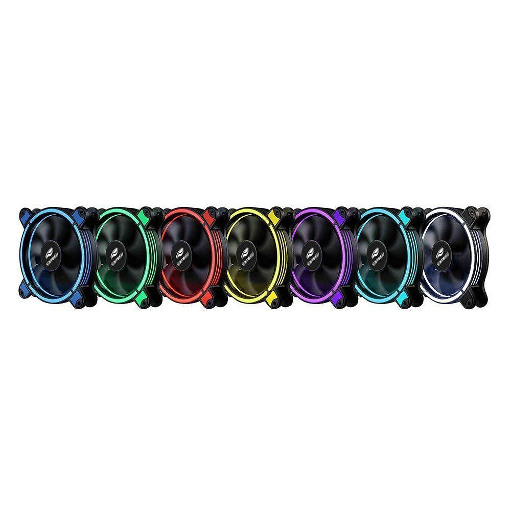 Miniatura Kit Cooler para Computador Fan F7 L500RGB com Iluminação Rgb C3tech