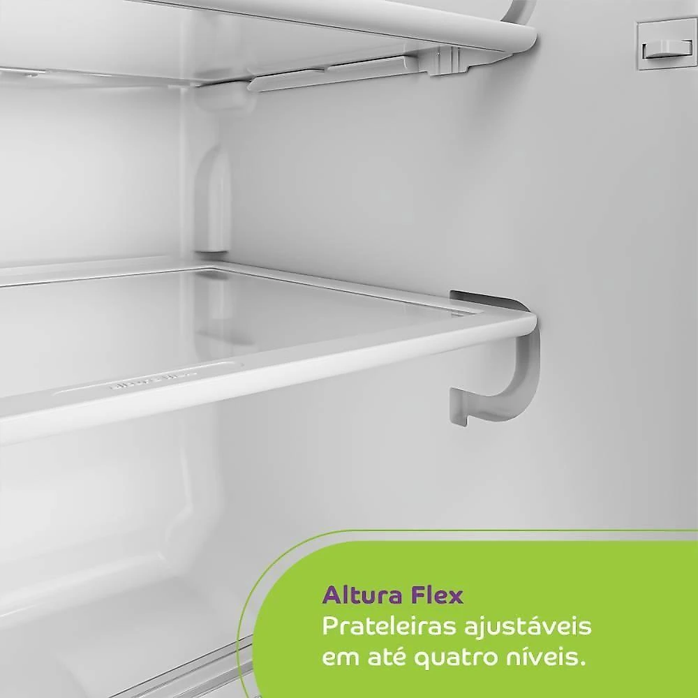 Geladeira Consul Duplex Frost Free Inverter 377L CRM44MB Branco 220V
