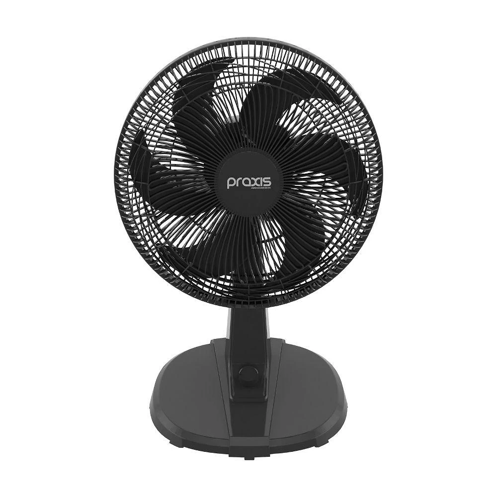 Ventilador De Mesa Praxis 42cm VMP42 6 Pás Preto 110V