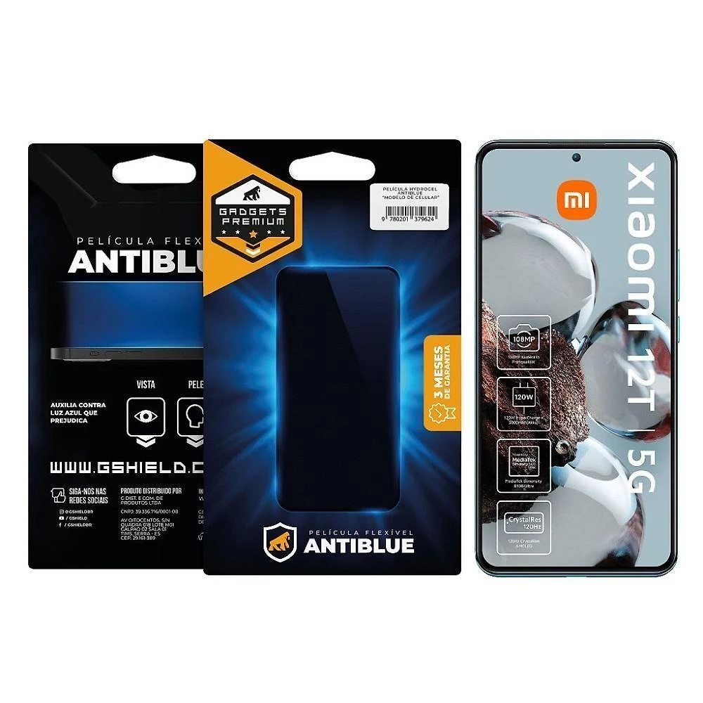 Película Para Xiaomi 12T - Antiblue - Gshield