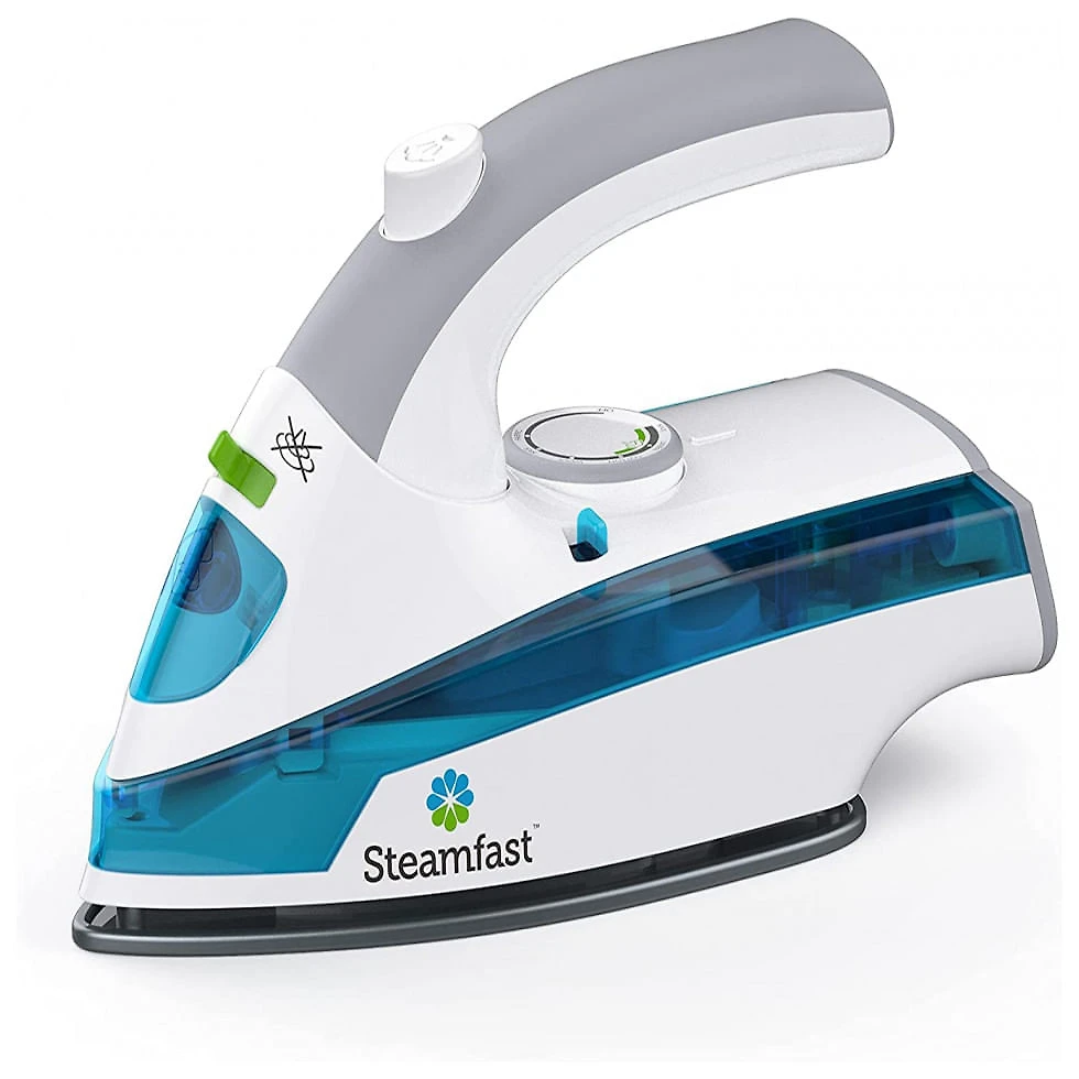 Ferro de Passar a Vapor Steamfast SF710 Mini, 800W 110V, Azul