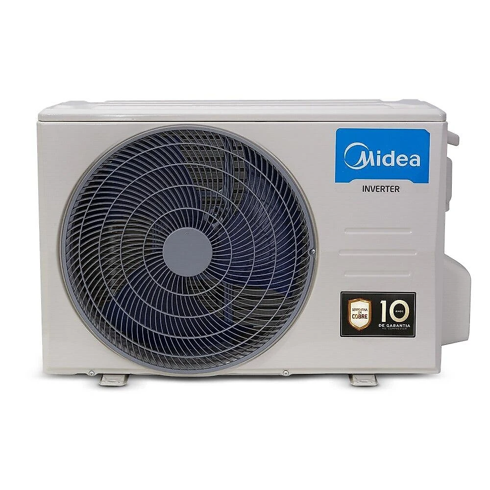 Ar-Condicionado Split Inverter 12000 BTUs Midea AI Ecomaster High Wall Só Frio 42EZVCA12M5/38EZVCA12M5 220V