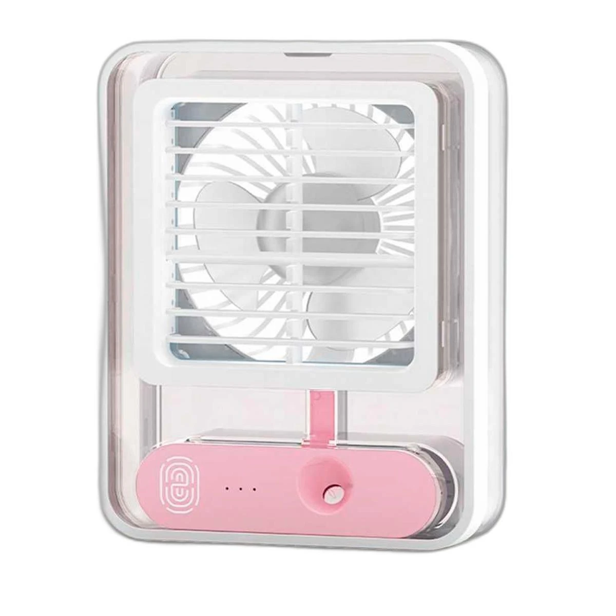 Ventilador Portátil Recarregável USB 3 Velocidades 1500mAh