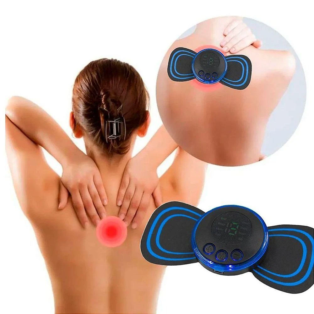 Massageador Eletroterapia Ems Cervical Perna Lombar Abdomem Localizado - Costas, Ombros, Cintura, Quadril