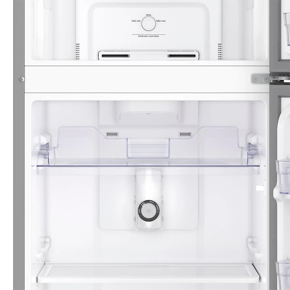 Geladeira continental tc45s frost free duplex 400l inox look econômica espaçosa controle eletrônico 110