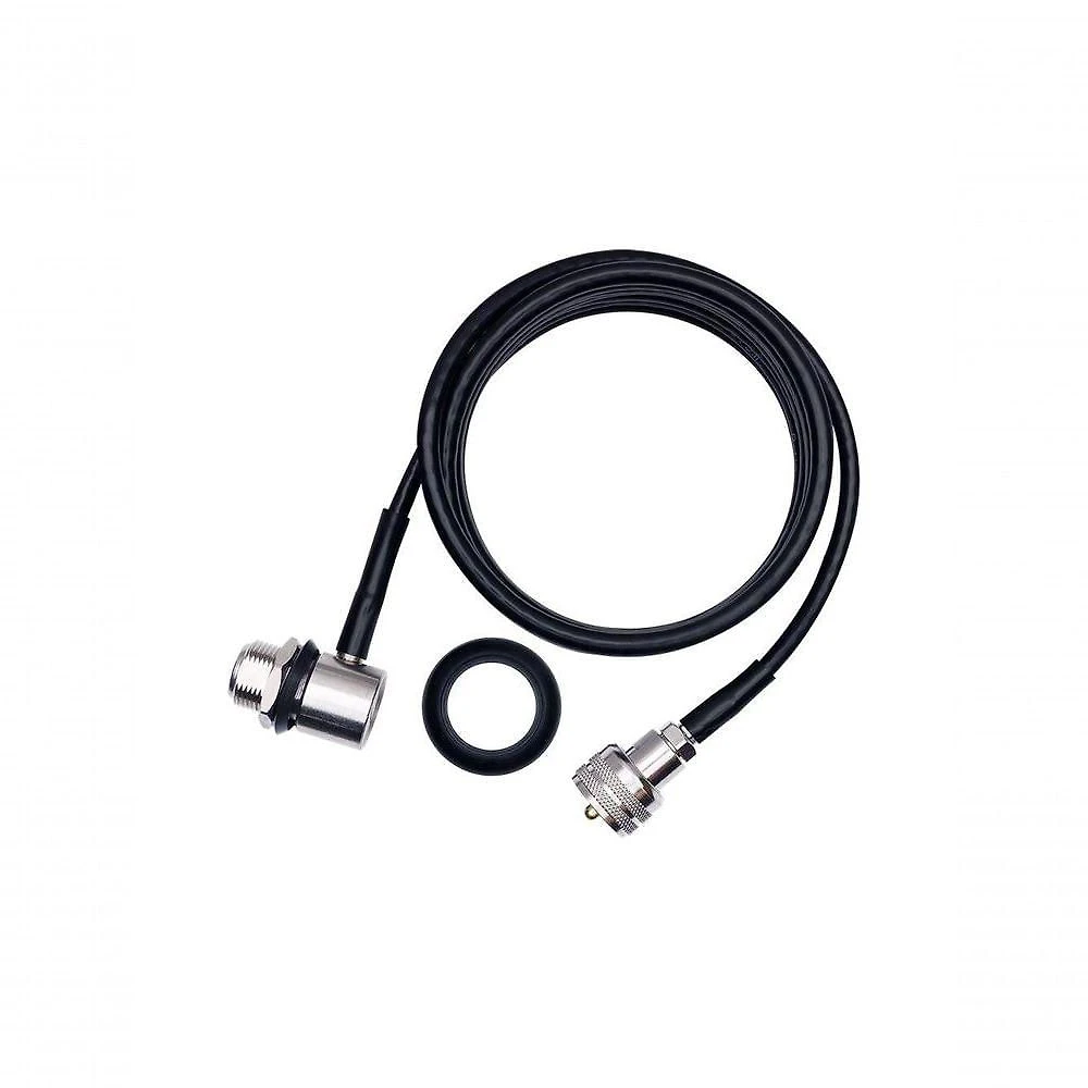 Cabo Coaxial UHF Aquário M-801K para Transmissão de Sinal RG-058 Preto 3,5M