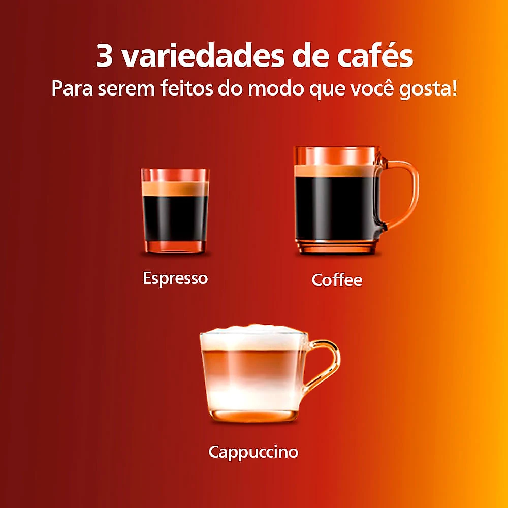 Cafeteira Philips Walita Espresso Superautomática LatteGo Série 2300 Cinza e Preto - EP2330 110
