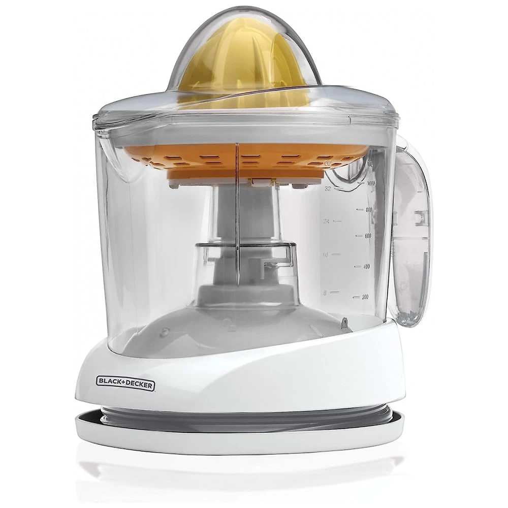 Espremedor Elétrico de Sucos 950mL com Função Reversa, 110V, BLACK DECKER CJ625, Branco