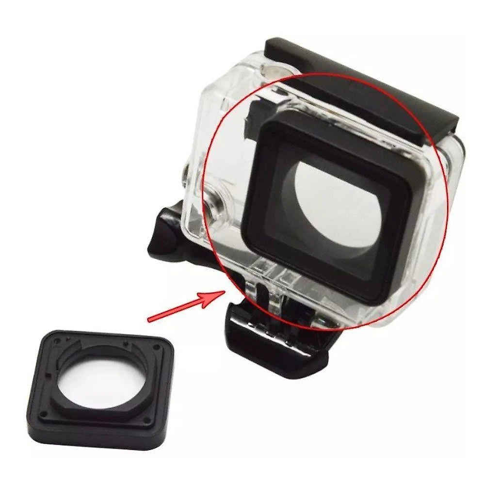 Conjunto Reposição Lente Caixa Estanque GoPro Hero 3+ 4
