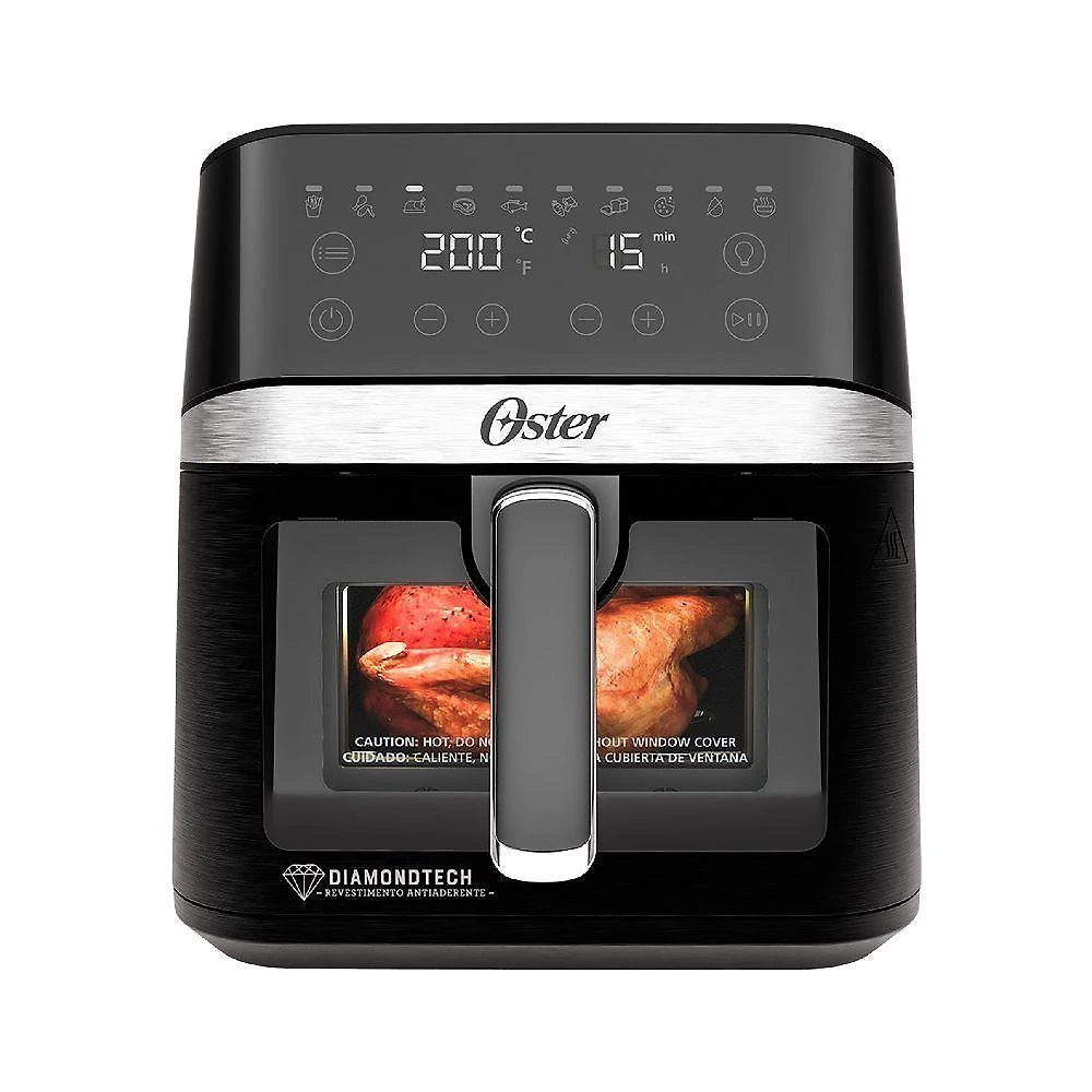 Fritadeira elétrica oster diamondtech 6l com visor  220v