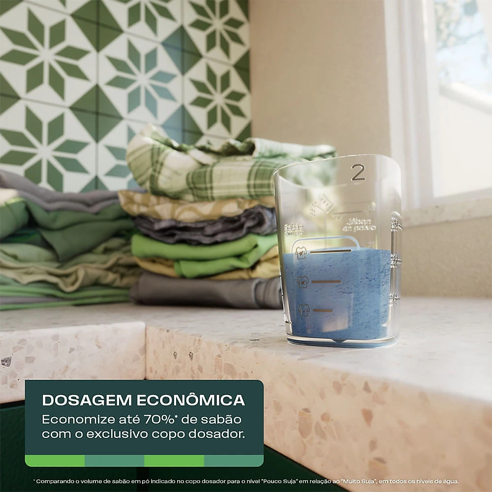 Máquina de Lavar 13Kg CWH13AB com Dosagem Econômica Consul Branco - 110V