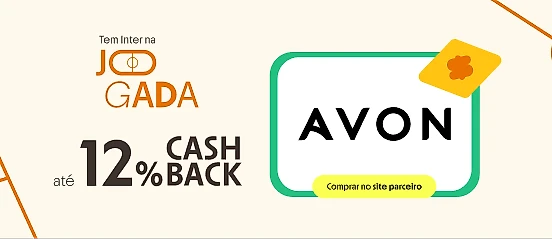 AVON COM ATÉ 12% DE CASHBACK