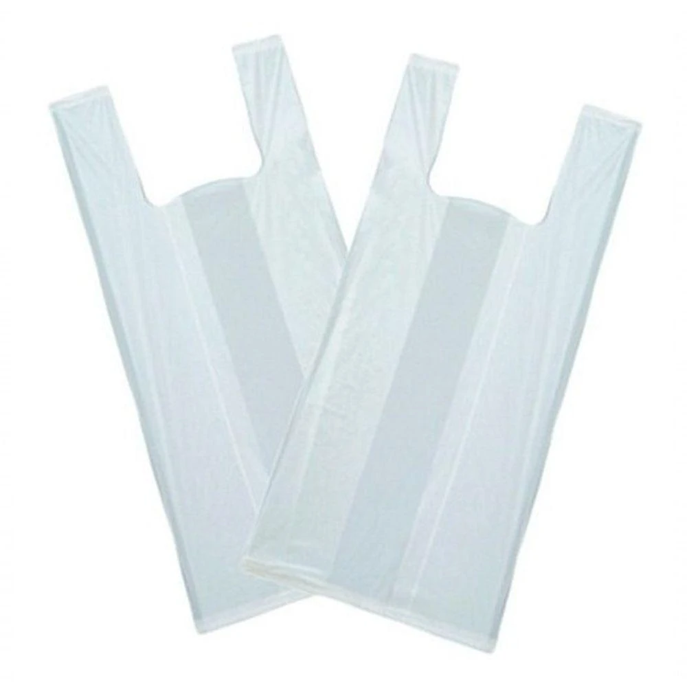 Sacola Reciclada Branca Pacote com 5kg 35x45 Super Resistente 100% Reciclável Higipack