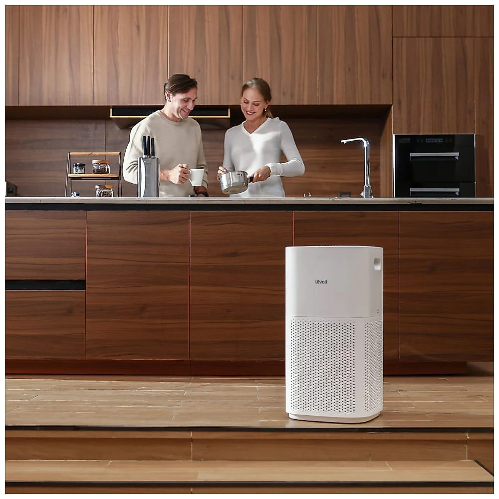 Umidificador 3 em 1 com Monitor PM2.5, Modo de Suspensão, Controle por APP e Compativel  Alexa e Google Assistant para Ambientes até 294m², 110V 49W, 110v