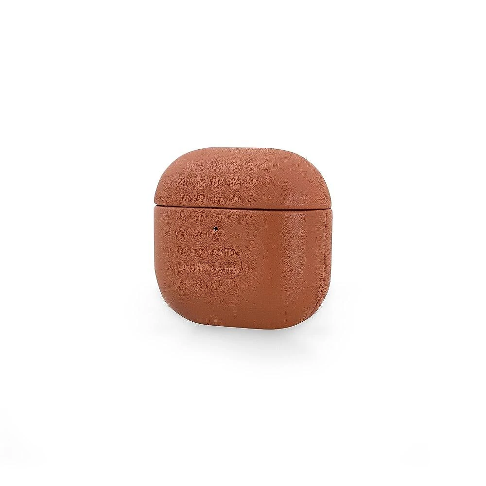 Case AirPods 4 em PU, Marrom, Originais iPlace