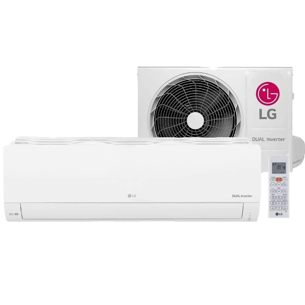 Ar-condicionado lg dual inverter compact +ai 9.000 btu frio 220v – s3-q09aaqal