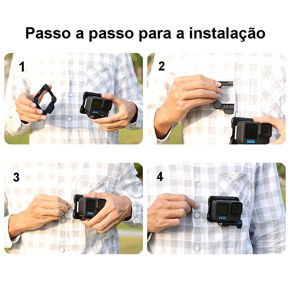 Suporte Magnético Ulanzi GP-16 para GoPro e Similares