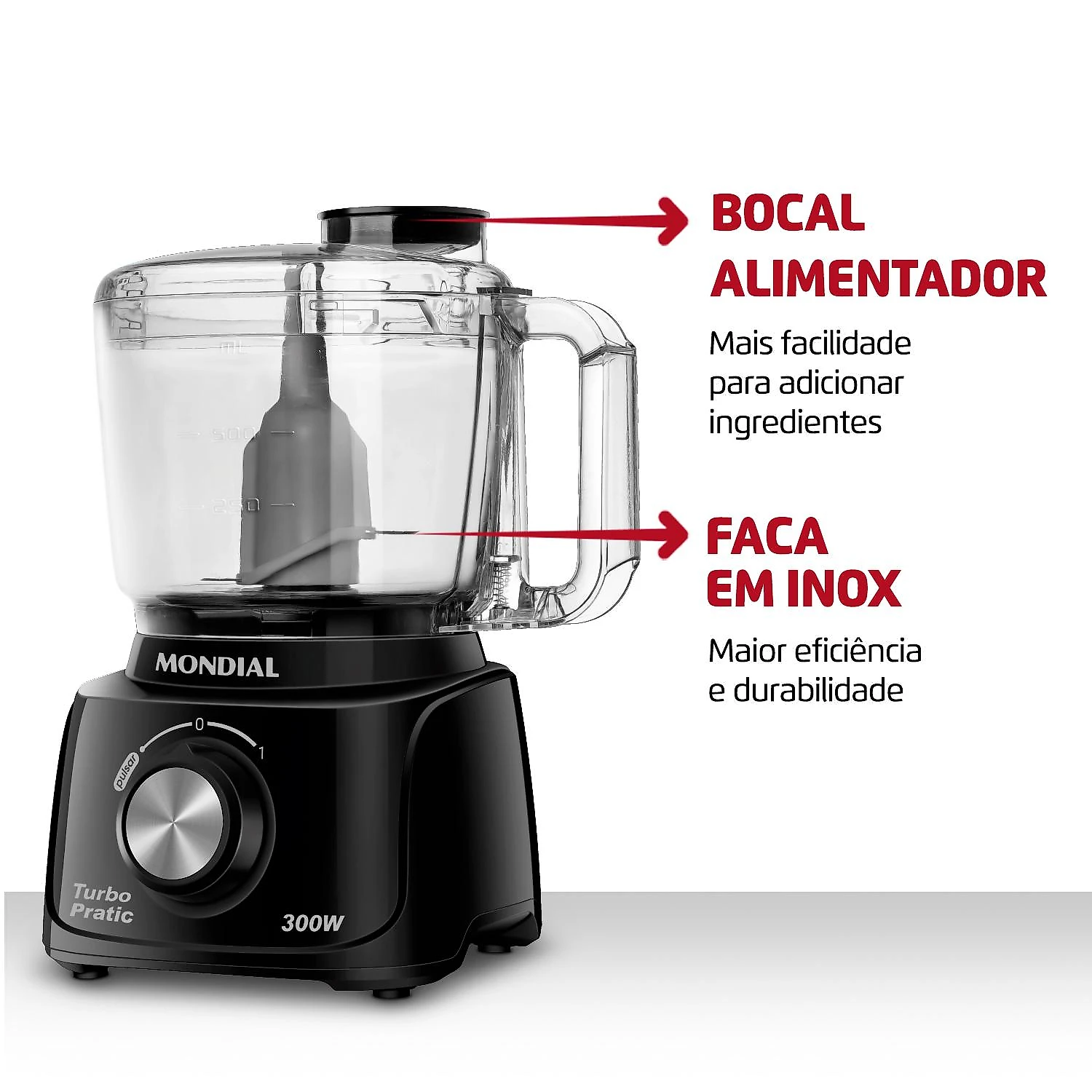 Processador Mondial MP16 Preto 220V 220V