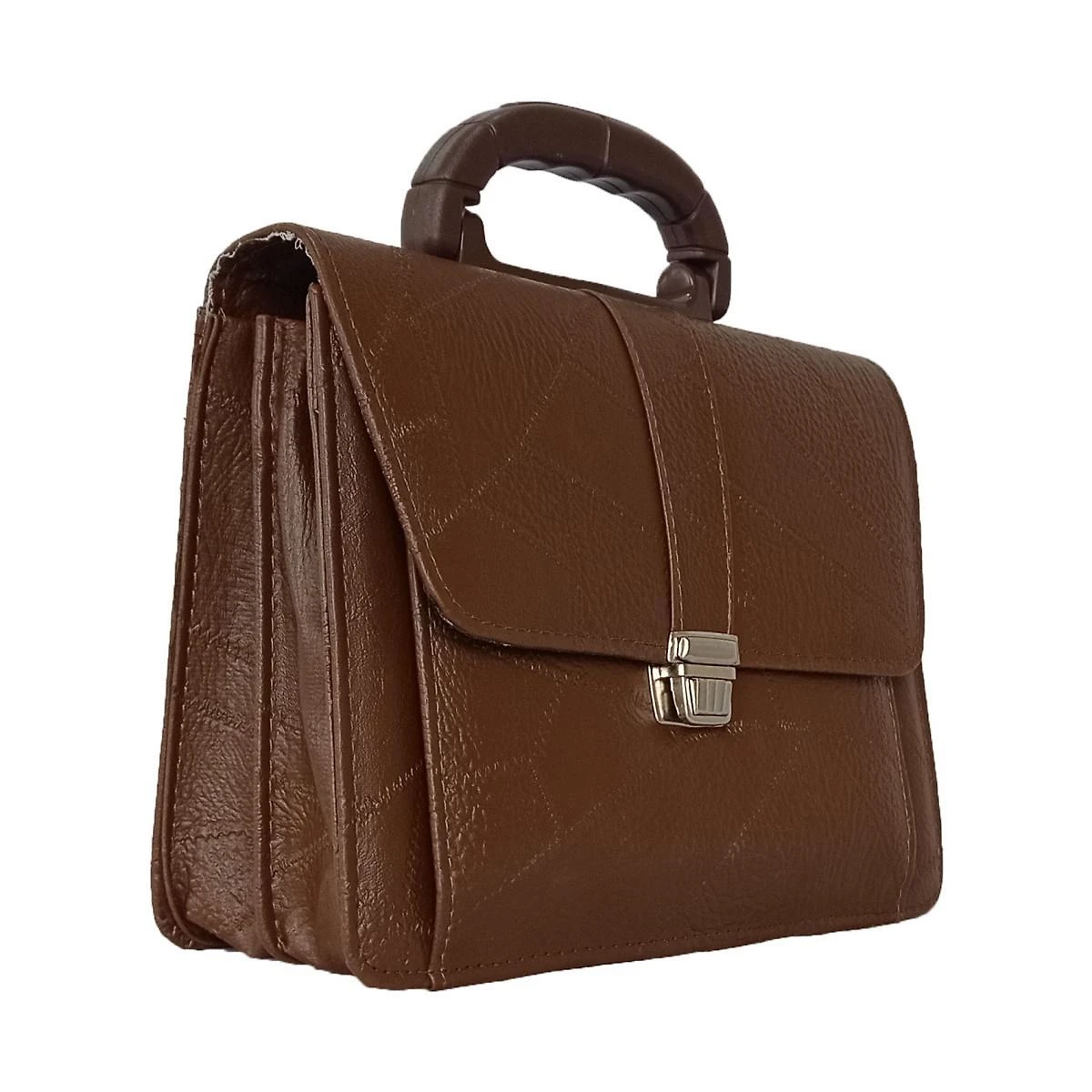 Miniatura Pasta Bolsa Ccb Capanga Ap Costurado Marrom 2 R1808