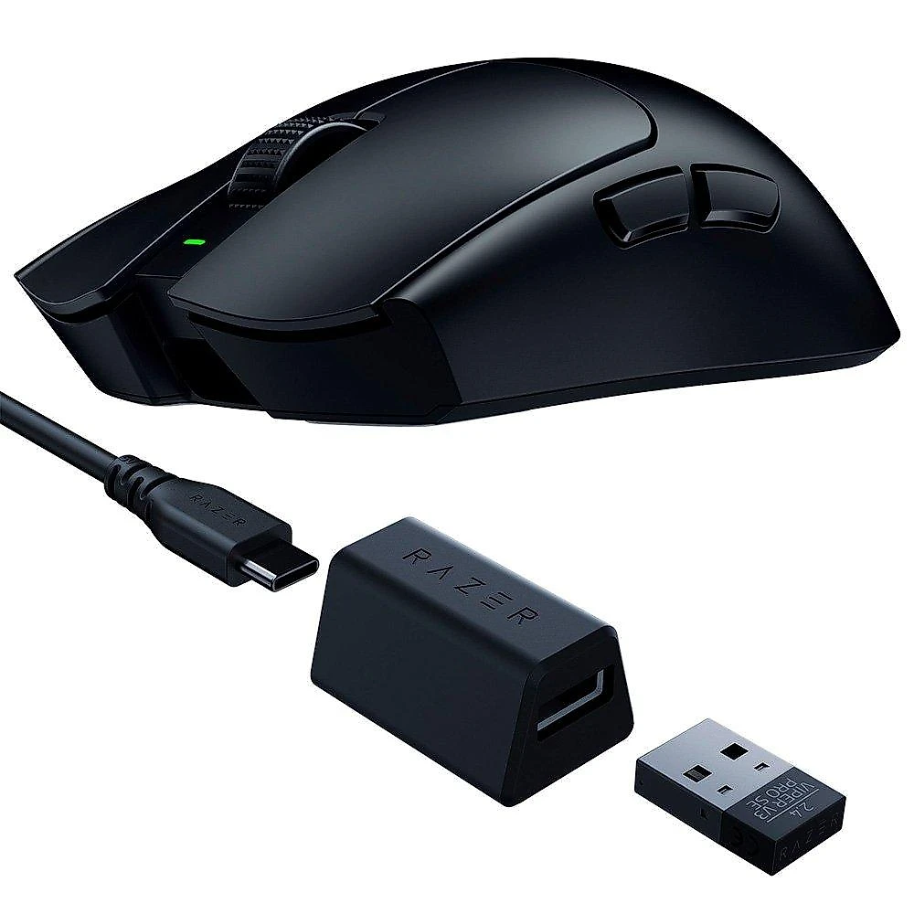 Mouse Gamer Sem Fio Razer Viper V3 Pro SE, 35000 DPI, Ultra-Leve, Edição Especial, Preto - RZ01-04550100