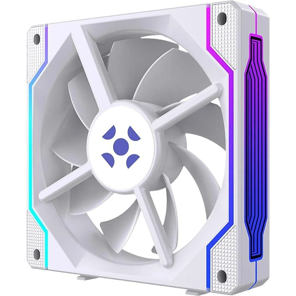 Kit Cooler Fan Twister Unifan Wireless ARGB Branco Fortrek para Setup Gamer